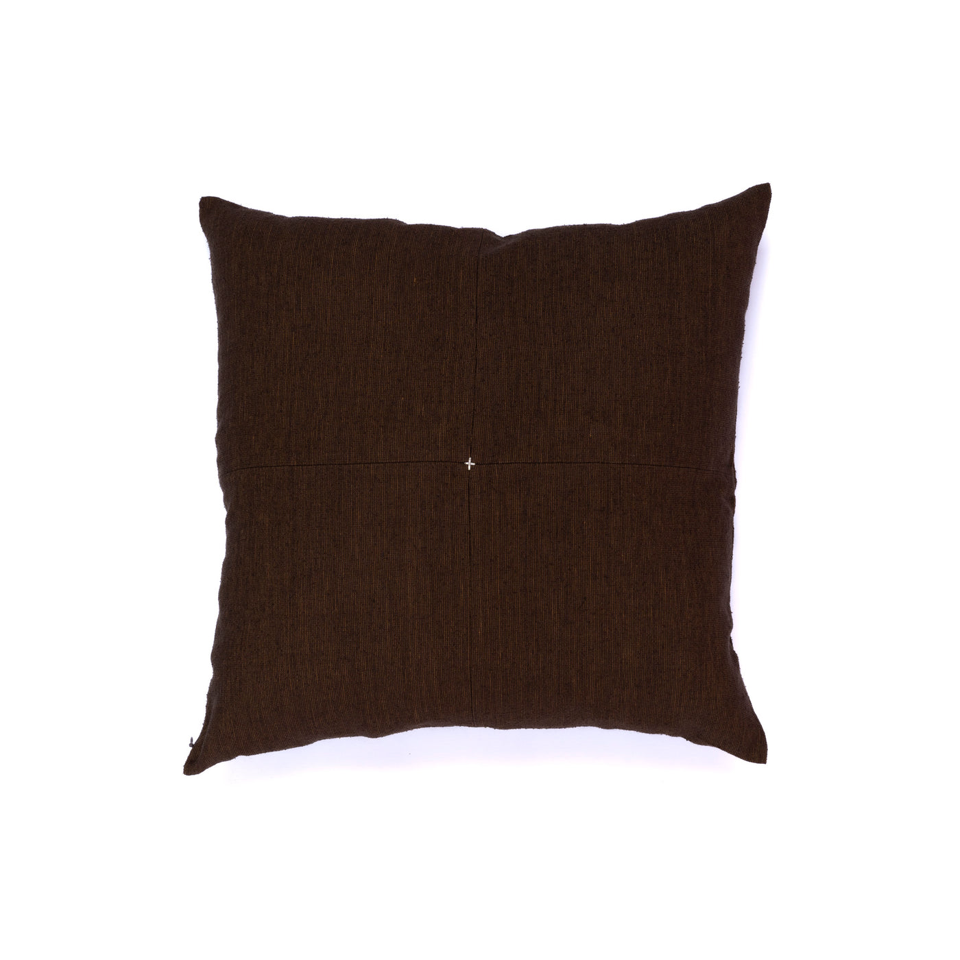 PILLOW BROWN SILK LINEN