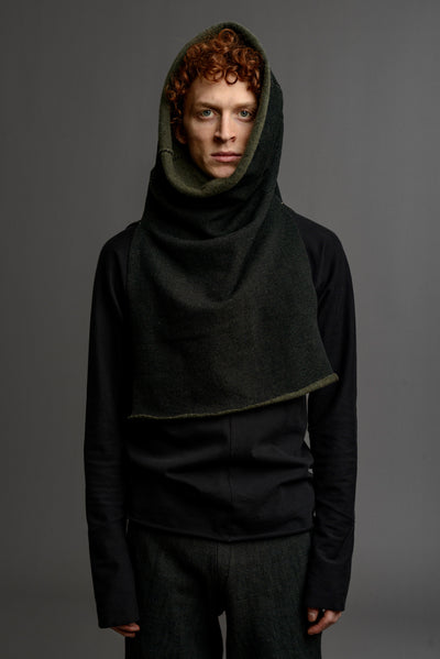 HOODED SCARF