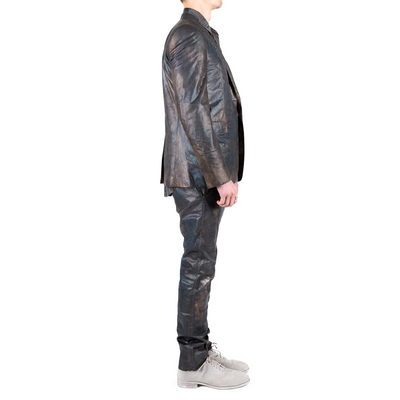 OXID LINED SILVER JACKET