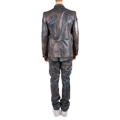 OXID LINED SILVER JACKET