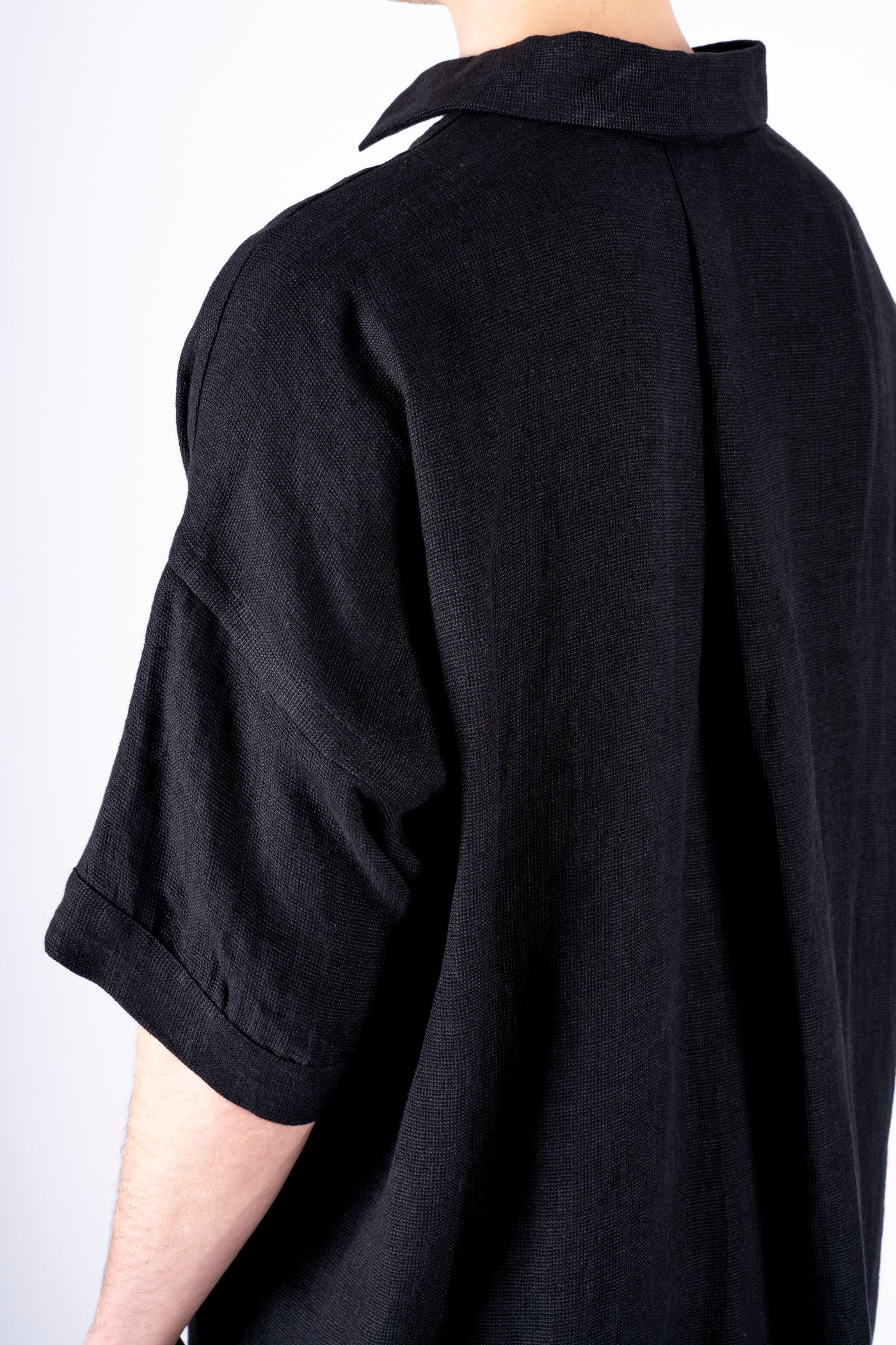 SHIRT #98 LINEN MESH SHIRT