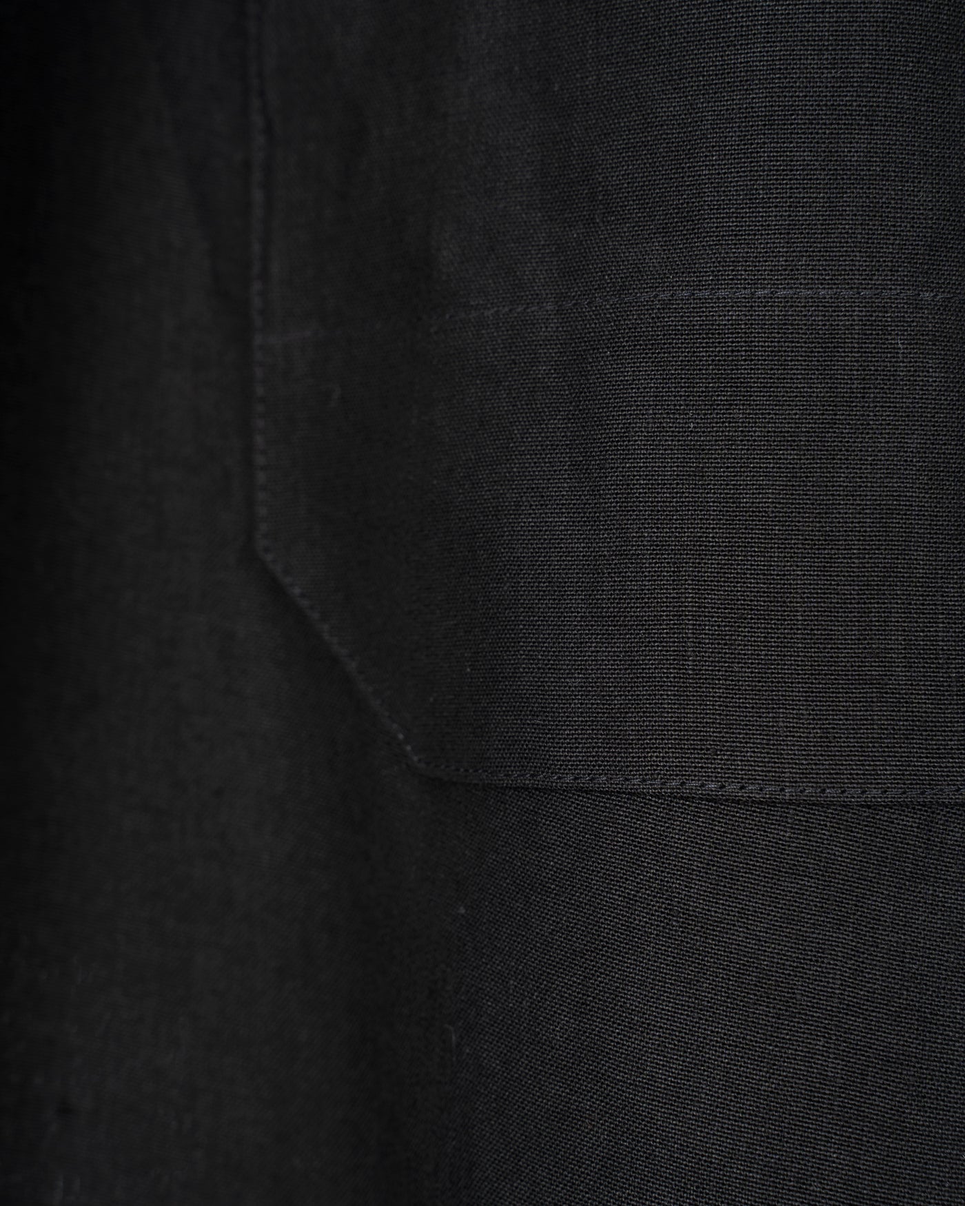 TROUSERS #77 -  BLACK PAPER CLOTH