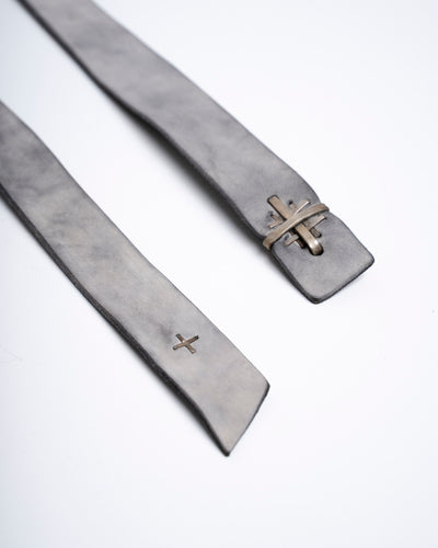 DOUBLE CROSS CARBON BELT