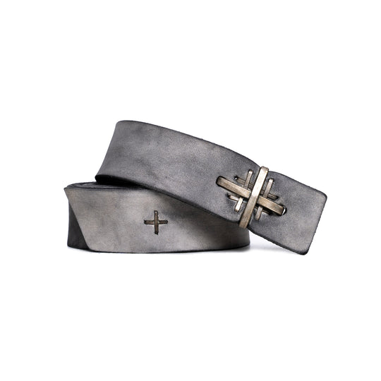 MA+ Sterling Silver Cross Belt | MA+ for Lucentement