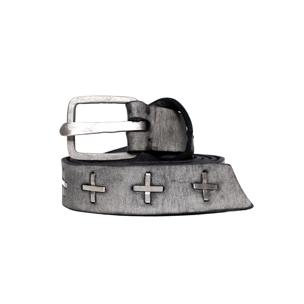 MA+ Sterling Silver Cross Belt | MA+ for Lucentement