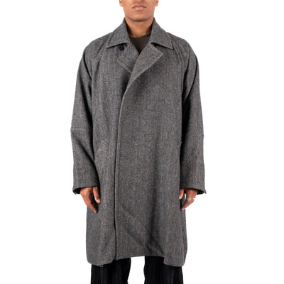 COAT #30 - HERRINGBONE YAK WOOL