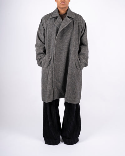 COAT #30 - HERRINGBONE YAK WOOL