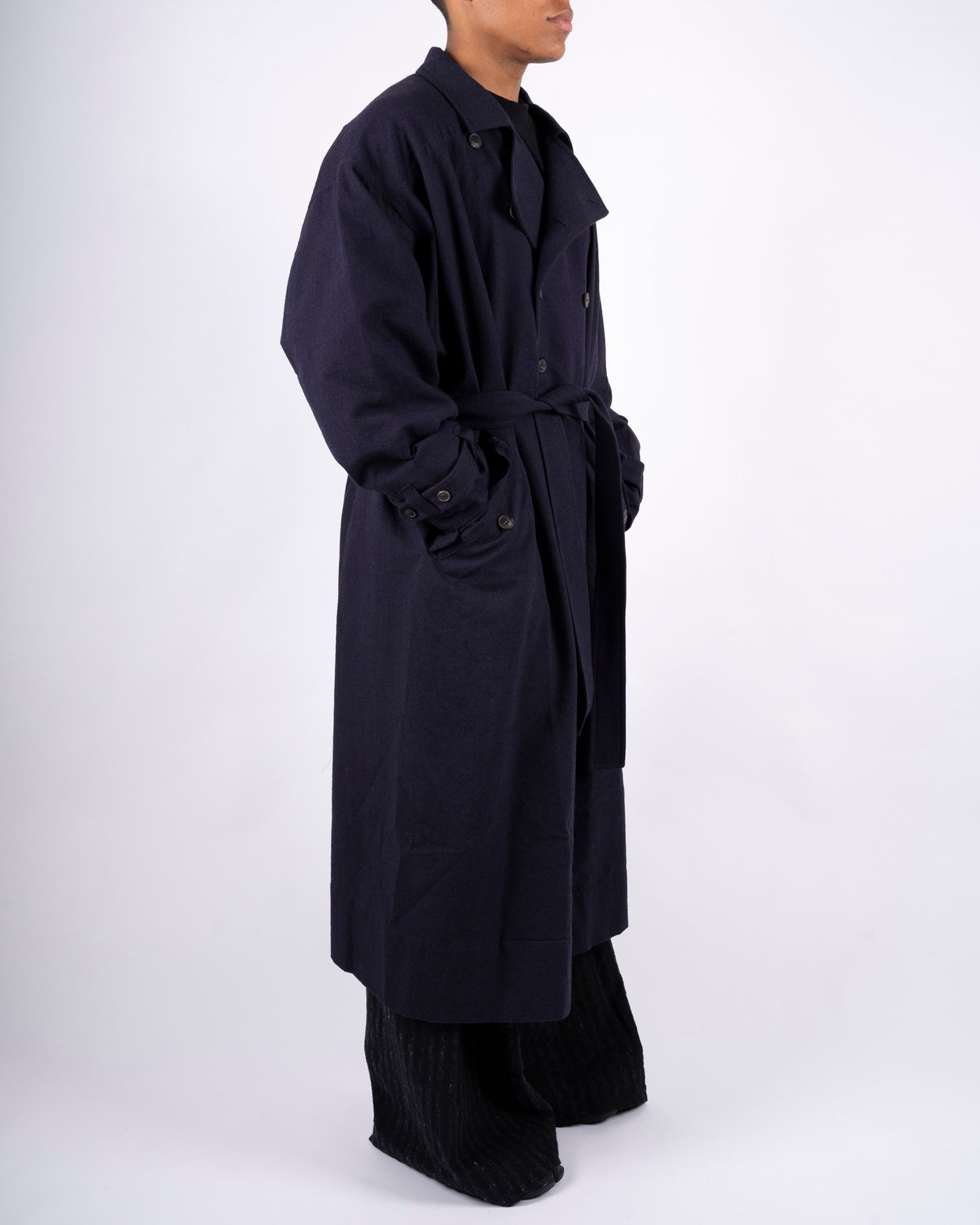 COAT #31 - WASHED TWILL MIDNIGHT