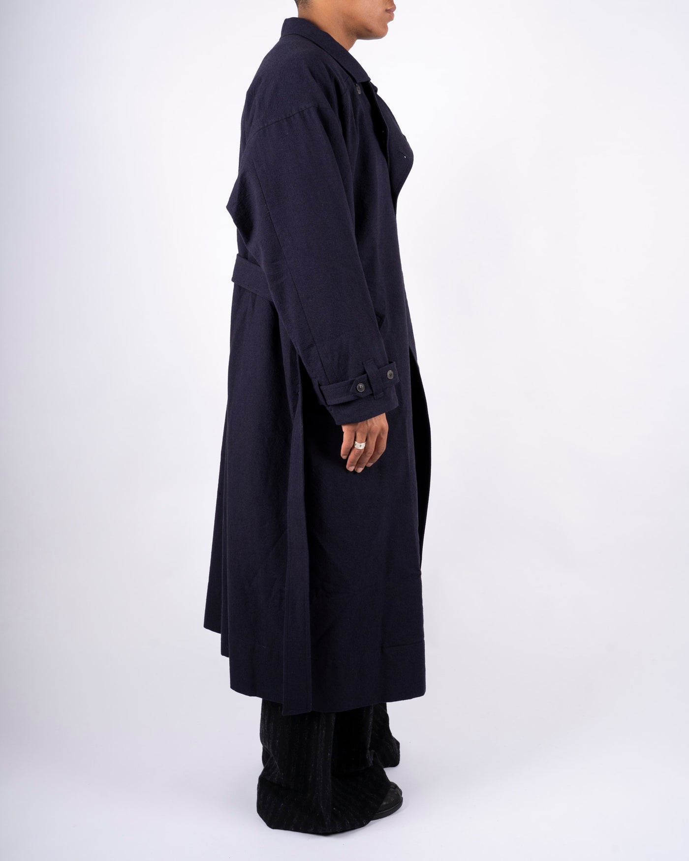 COAT #31 - WASHED TWILL MIDNIGHT