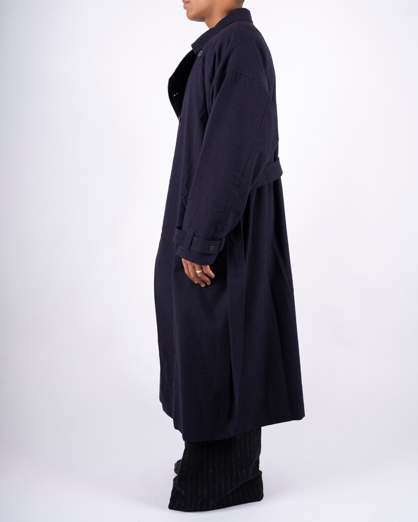 COAT #31 - WASHED TWILL MIDNIGHT