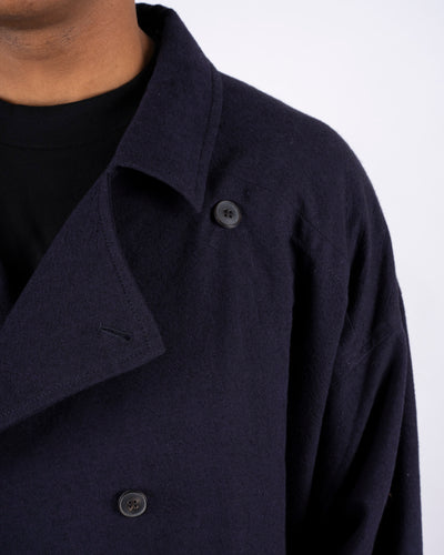 COAT #31 - WASHED TWILL MIDNIGHT