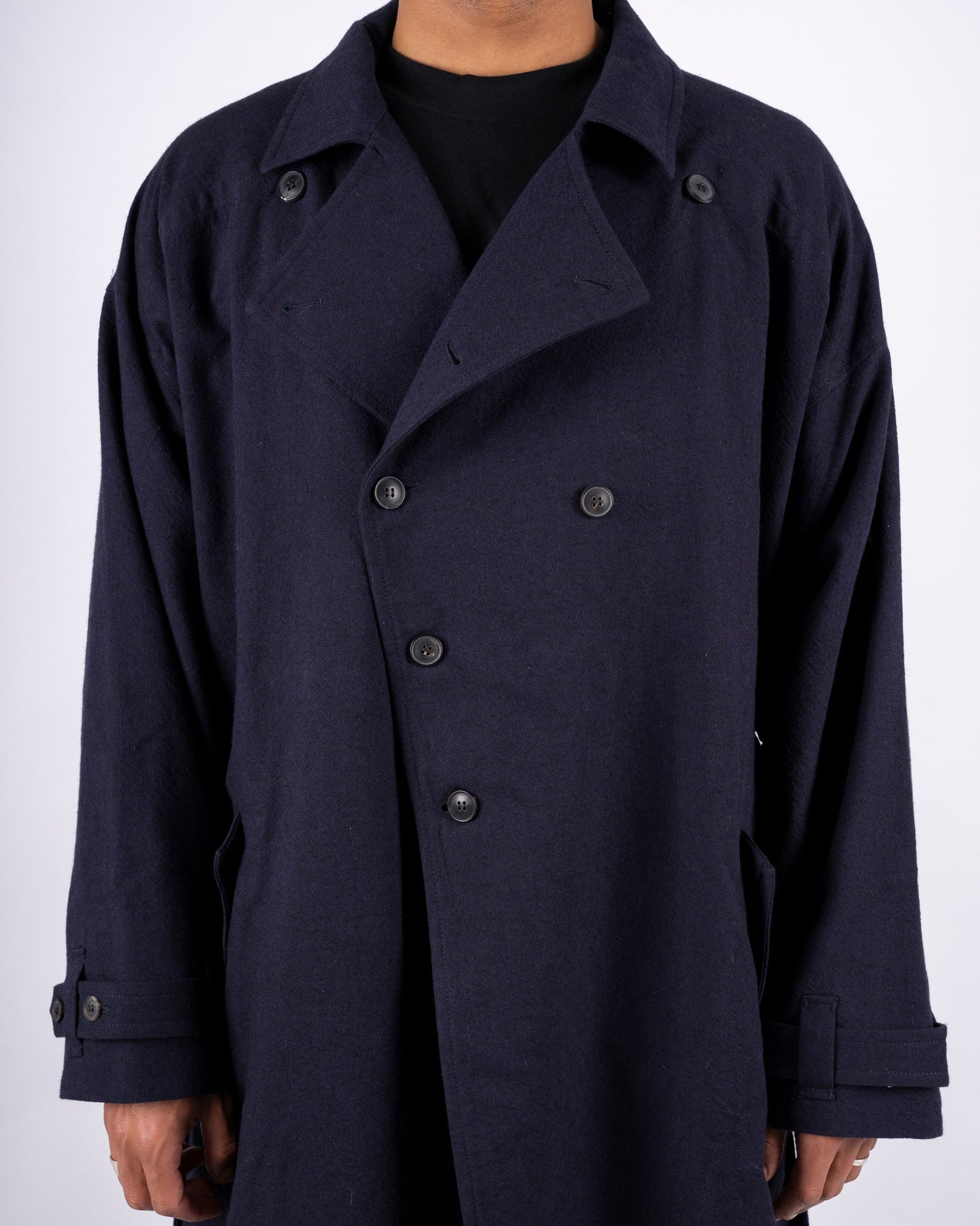 COAT #31 - WASHED TWILL MIDNIGHT