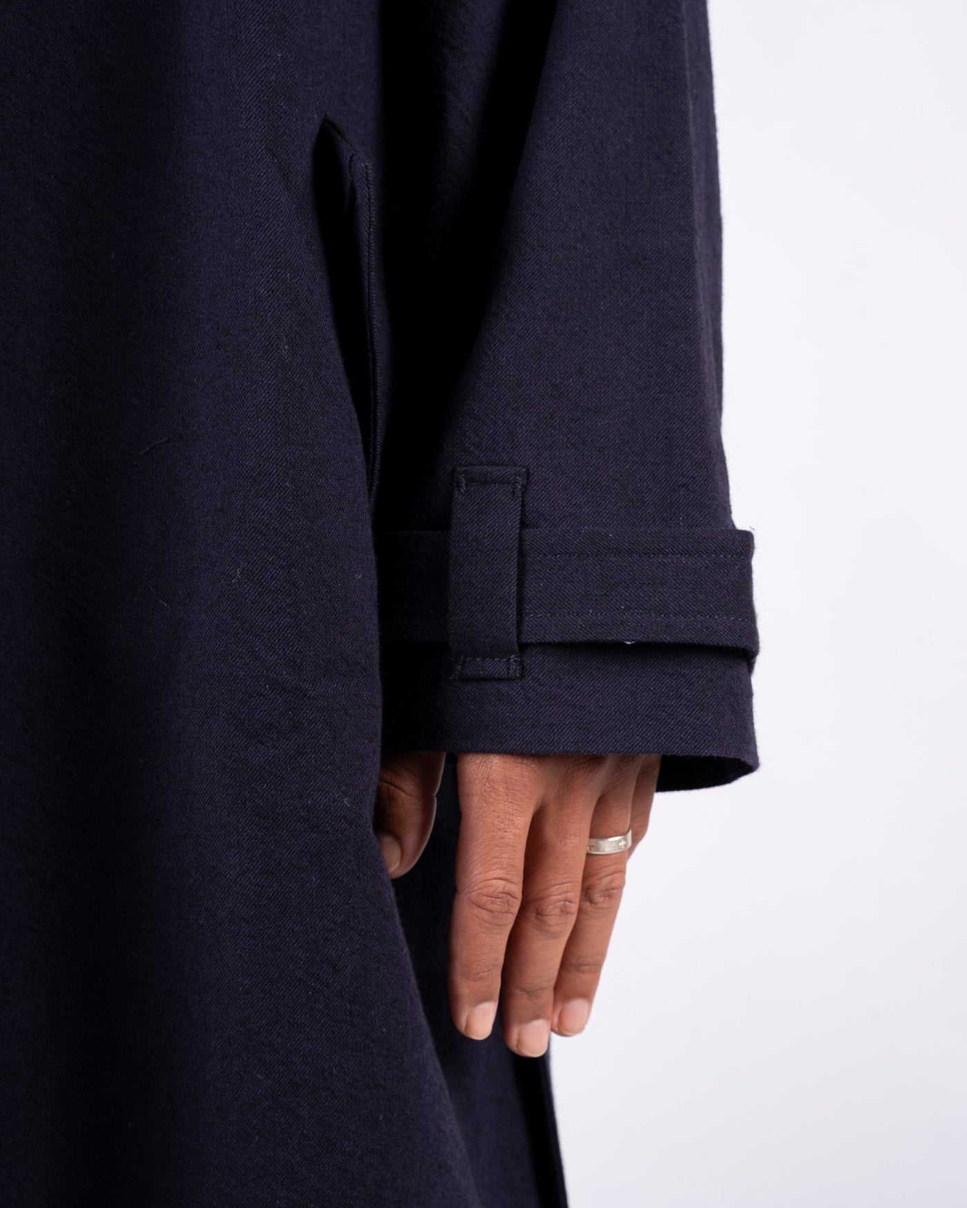 COAT #31 - WASHED TWILL MIDNIGHT