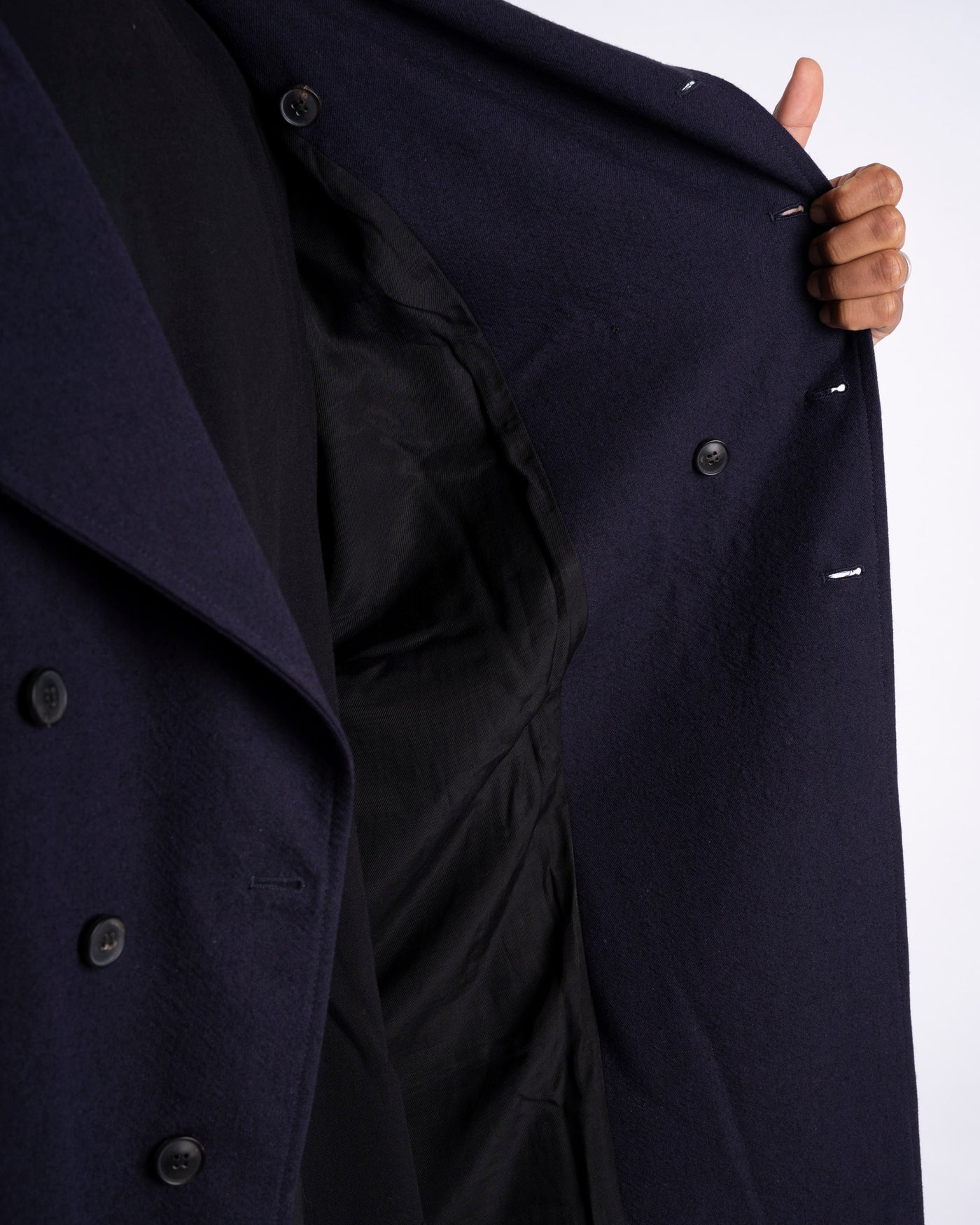 COAT #31 - WASHED TWILL MIDNIGHT