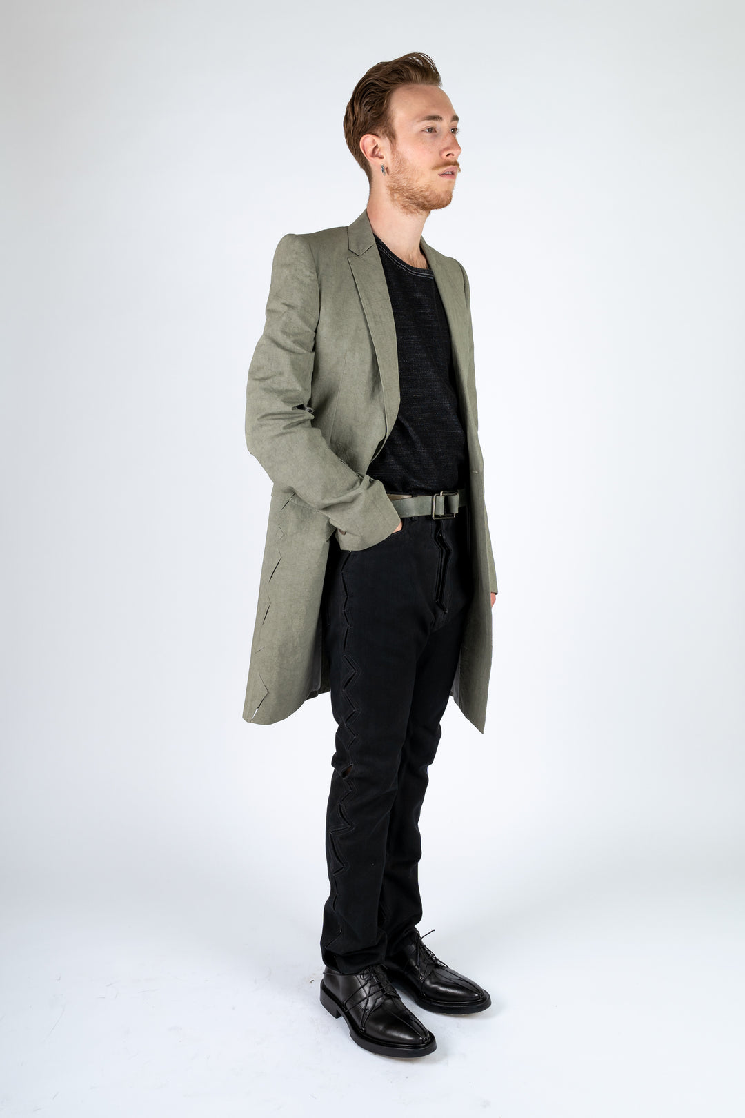 DEEPTI CRASH SEAM レザージャケット FALL/WINTER