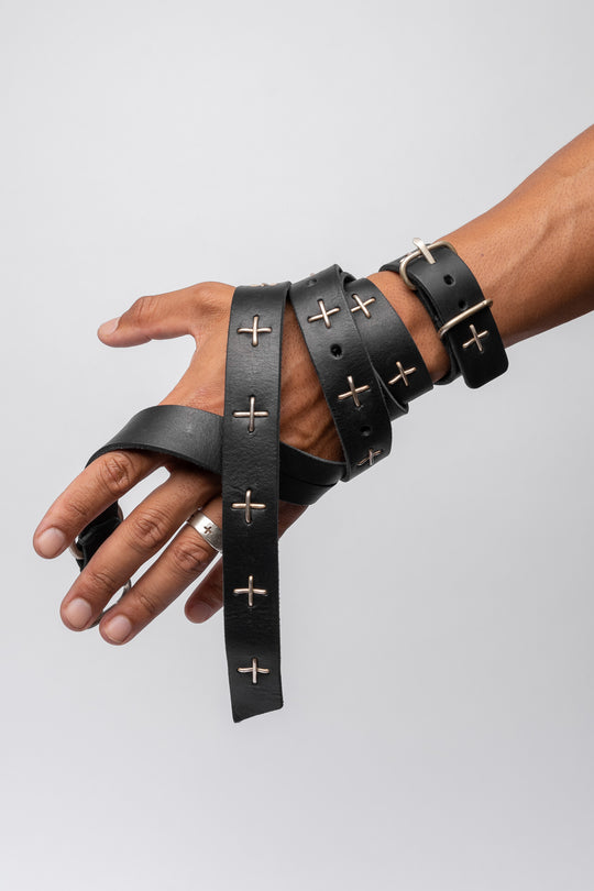 MA+ Sterling Silver Cross Belt | MA+ for Lucentement